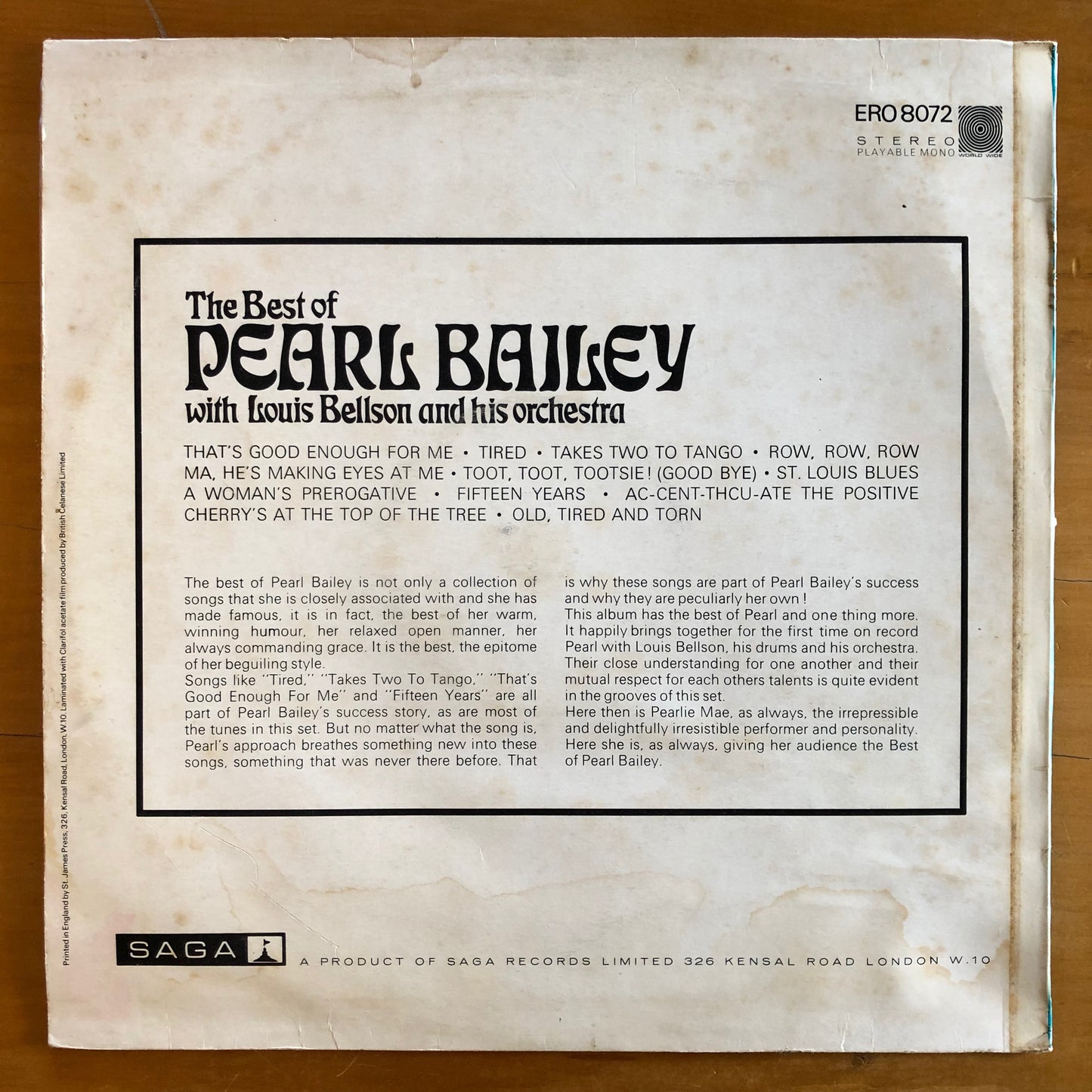 Pearl Bailey - The Best of Pearl Bailey