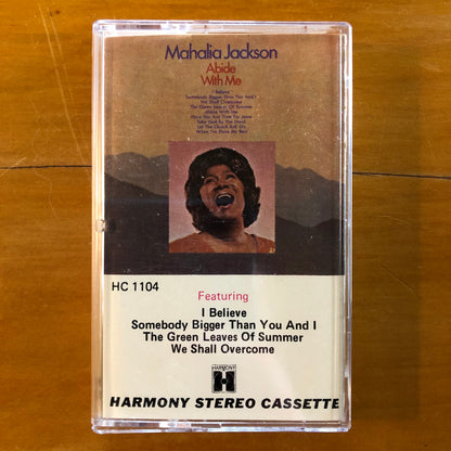 Mahalia Jackson - Abide With Me (Cassette)