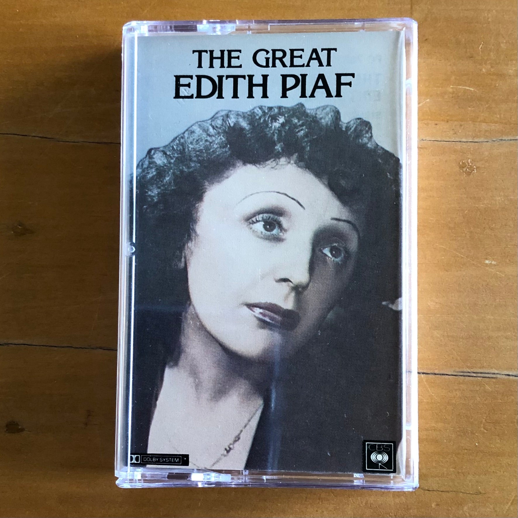 Edith Piaf - The Great Edith Piaf (cassette) – Suffragette Records