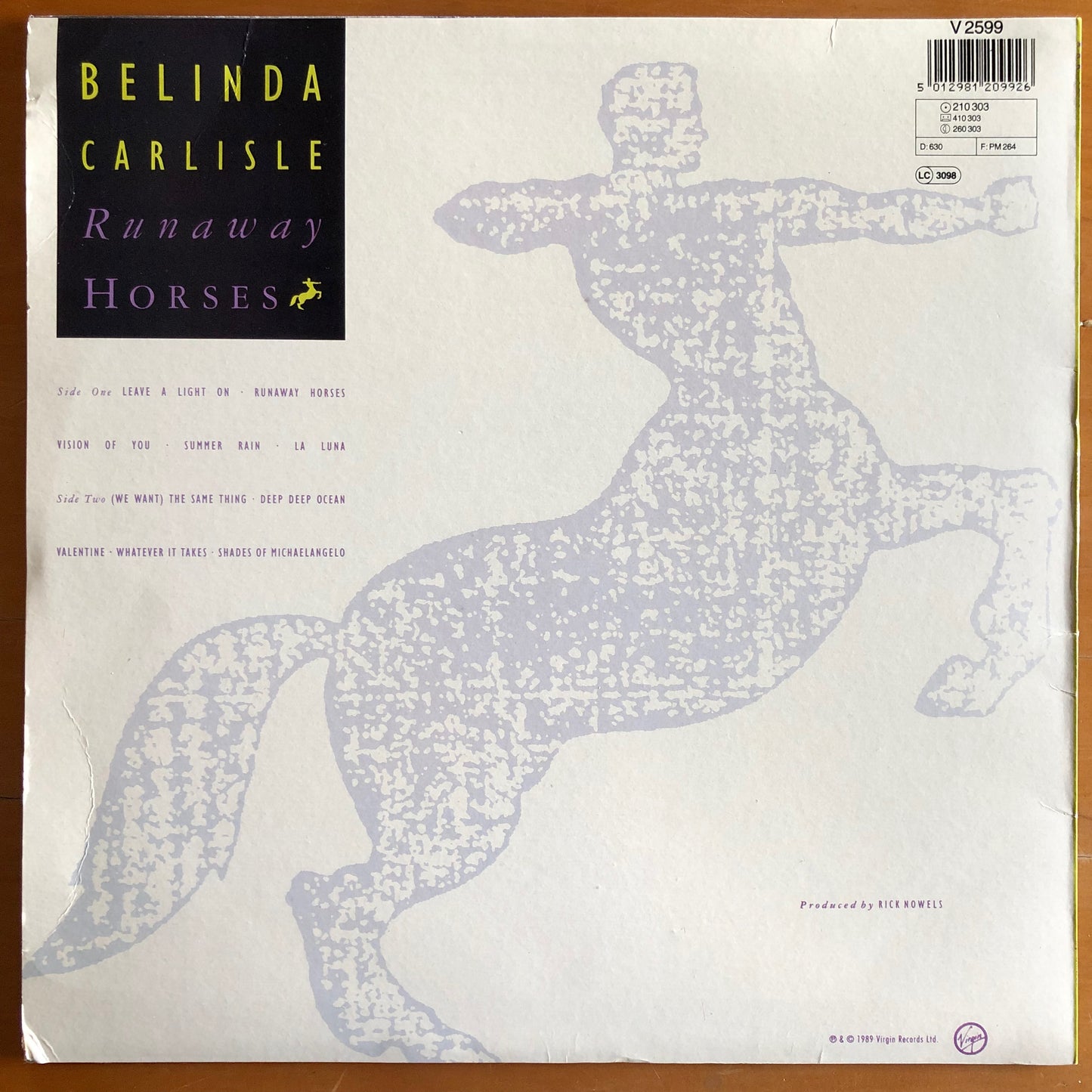 Belinda Carlisle - Runaway Horses