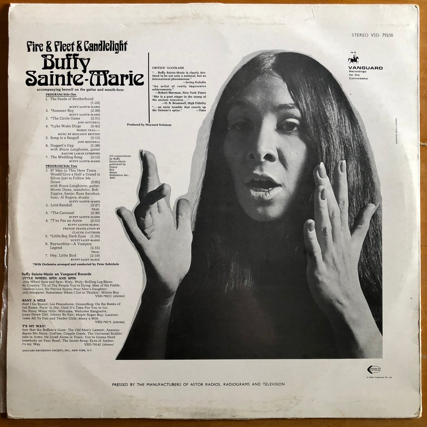 Buffy Sainte-Marie - Fire & Fleet & Candlelight