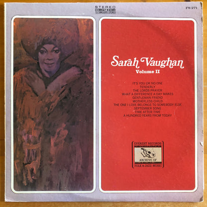 Sarah Vaughan - Volume II