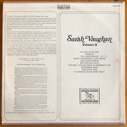 Sarah Vaughan - Volume II