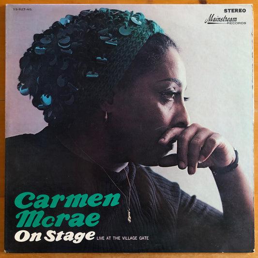 Carmen McRae - On Stage: Live At The Village Gate