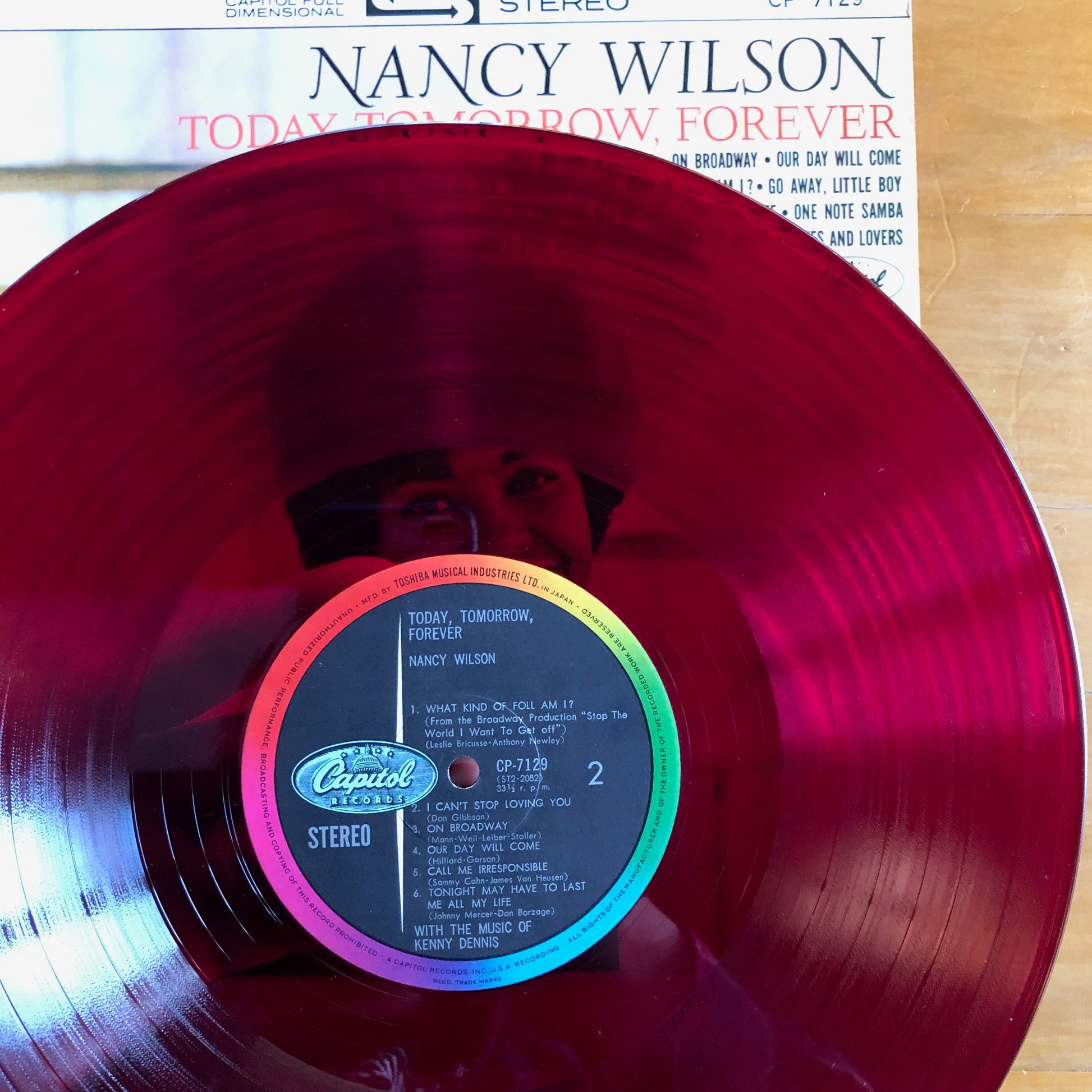Nancy Wilson - Today, Tomorrow, Forever – Suffragette Records