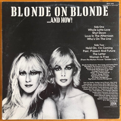 Blonde On Blonde - ... And How!