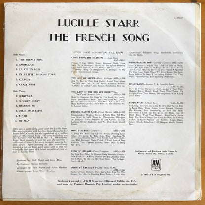 Lucille Starr - The French Song