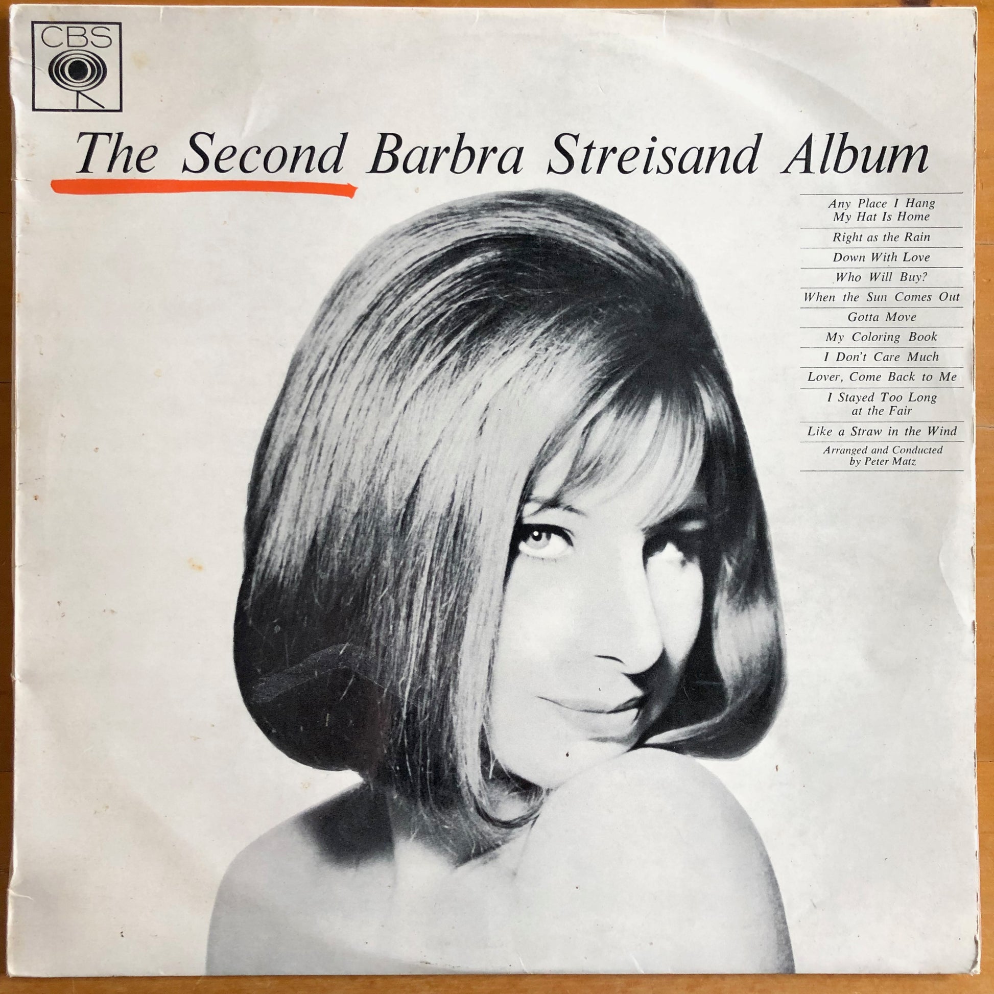 Barbra Streisand The Second Barbra Streisand Album Suffragette Records