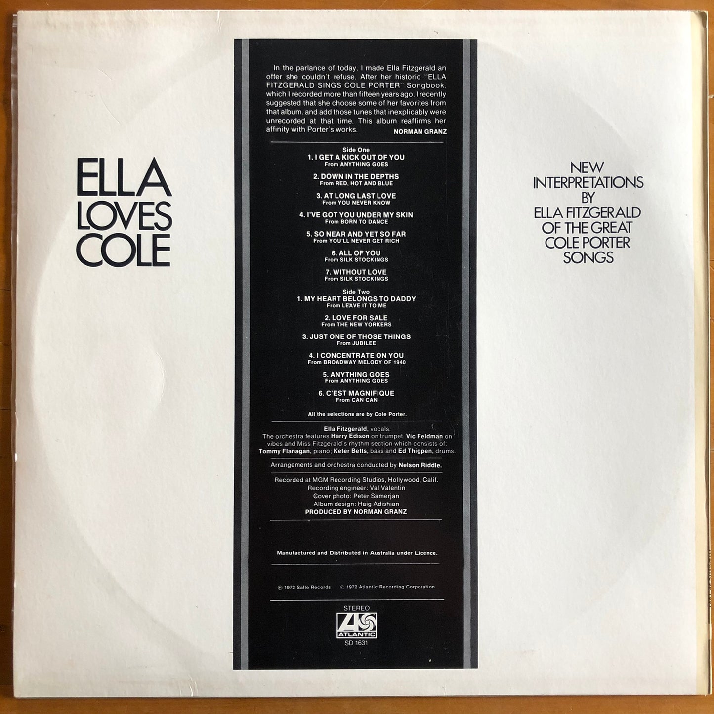 Ella Fitzgerald - Ella Loves Cole