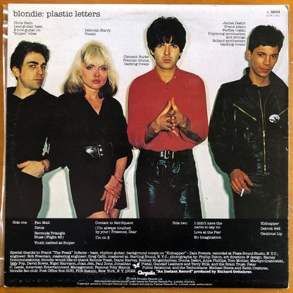 Blondie - Plastic Letters