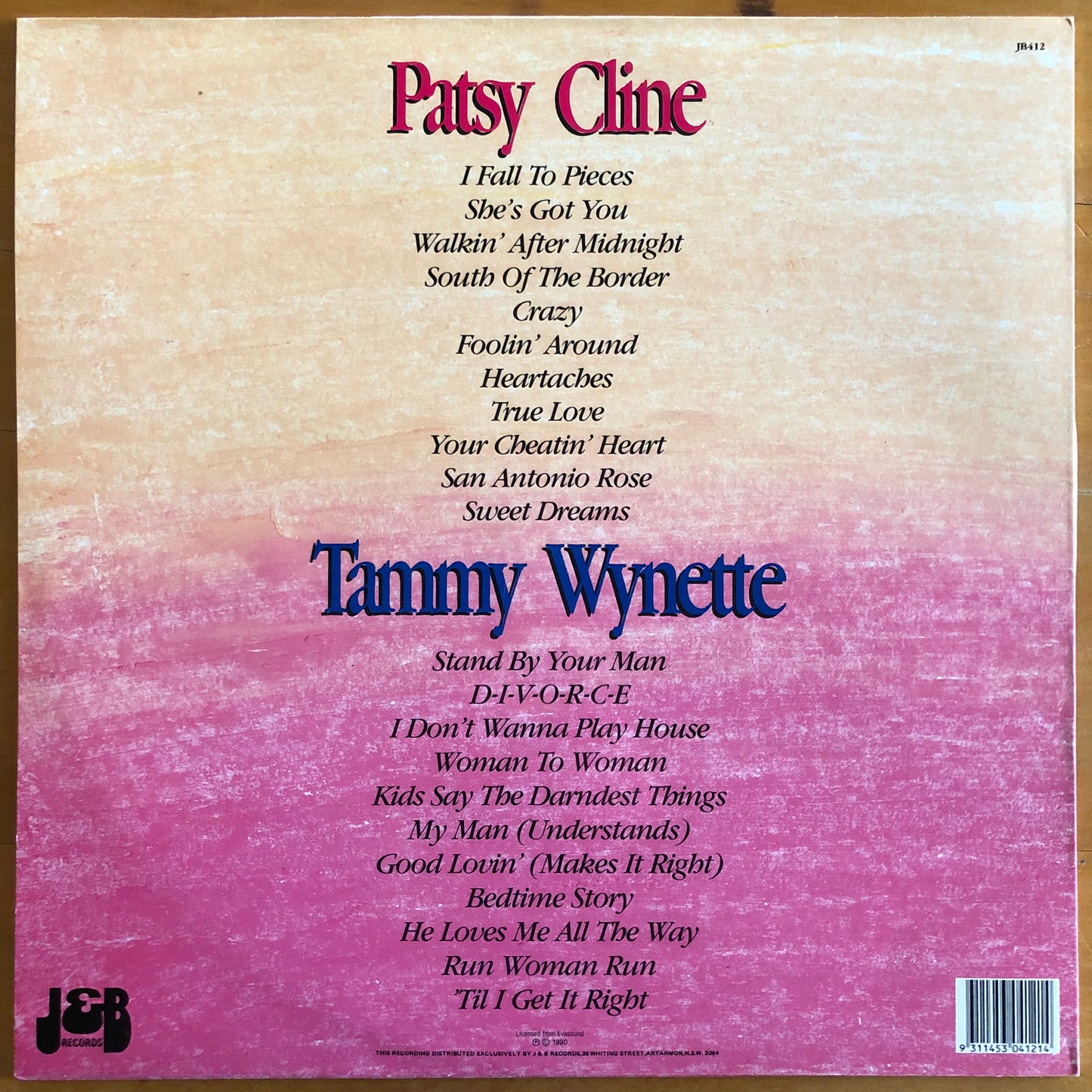 Patsy Cline & Tammy Wynette - The Very Best Of Patsy Cline & Tammy Wynette