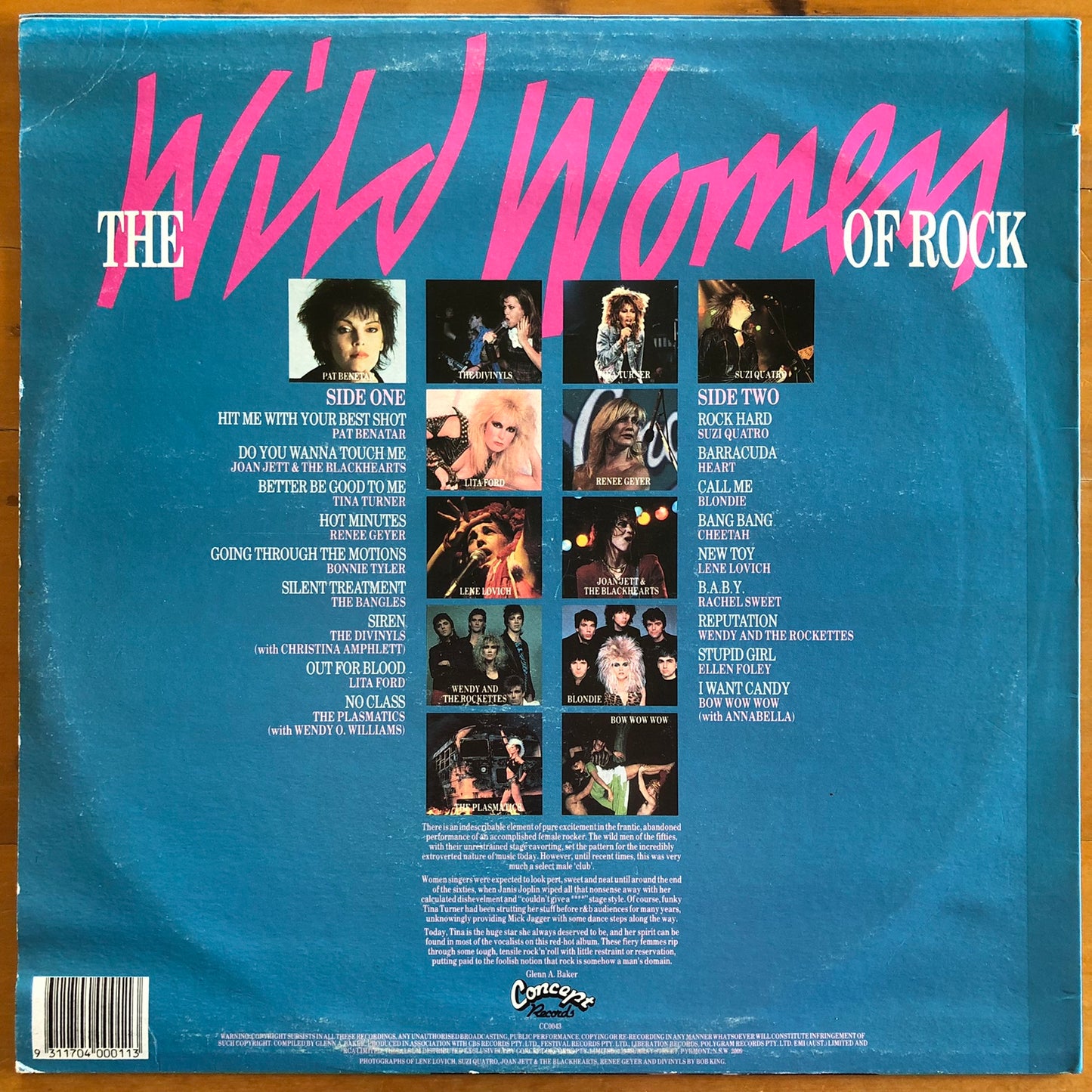 Various - The Wild Women Of Rock