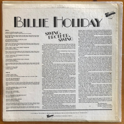 Billie Holiday - Swing, Brother, Swing