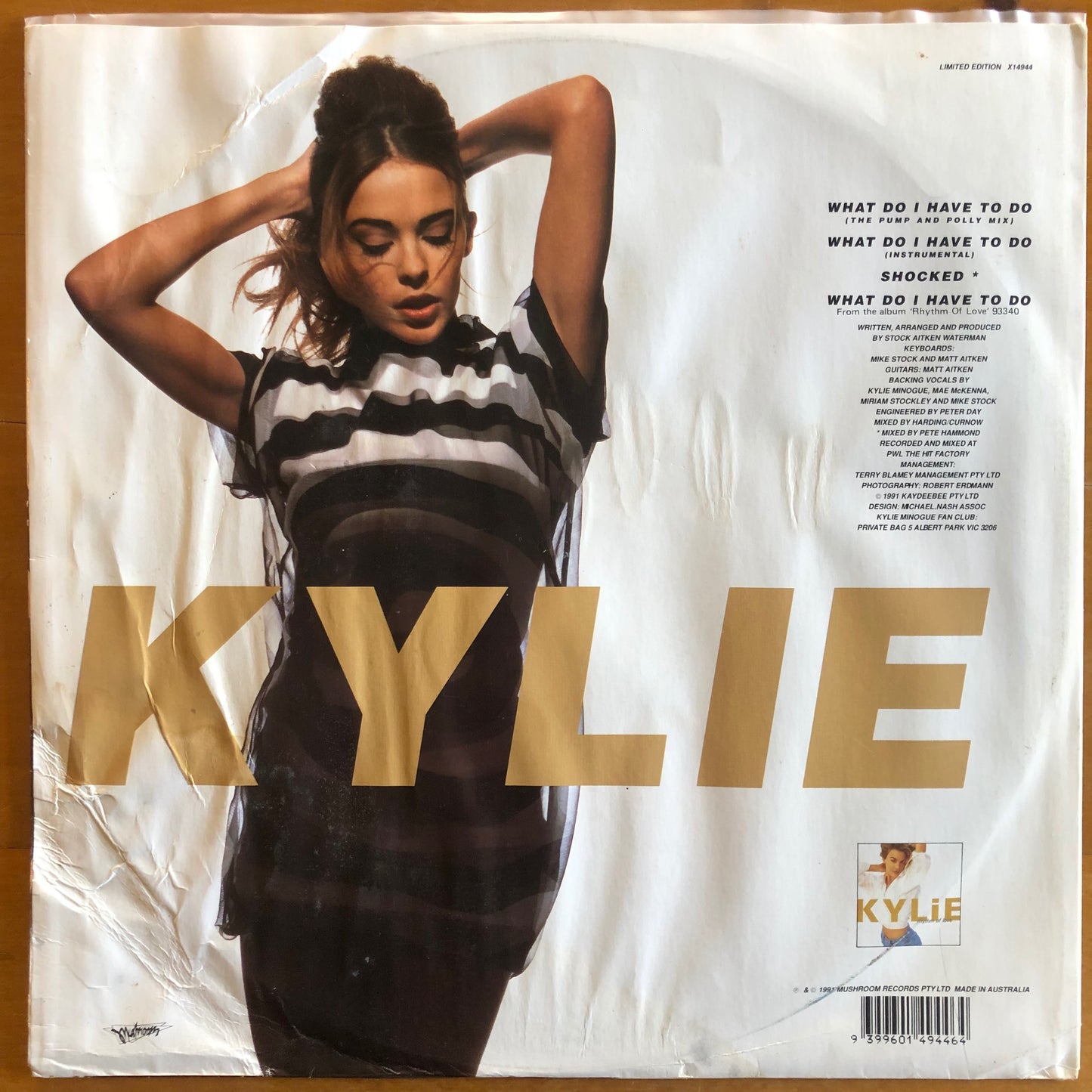 Kylie Minogue - What Do I Have To Do (12")