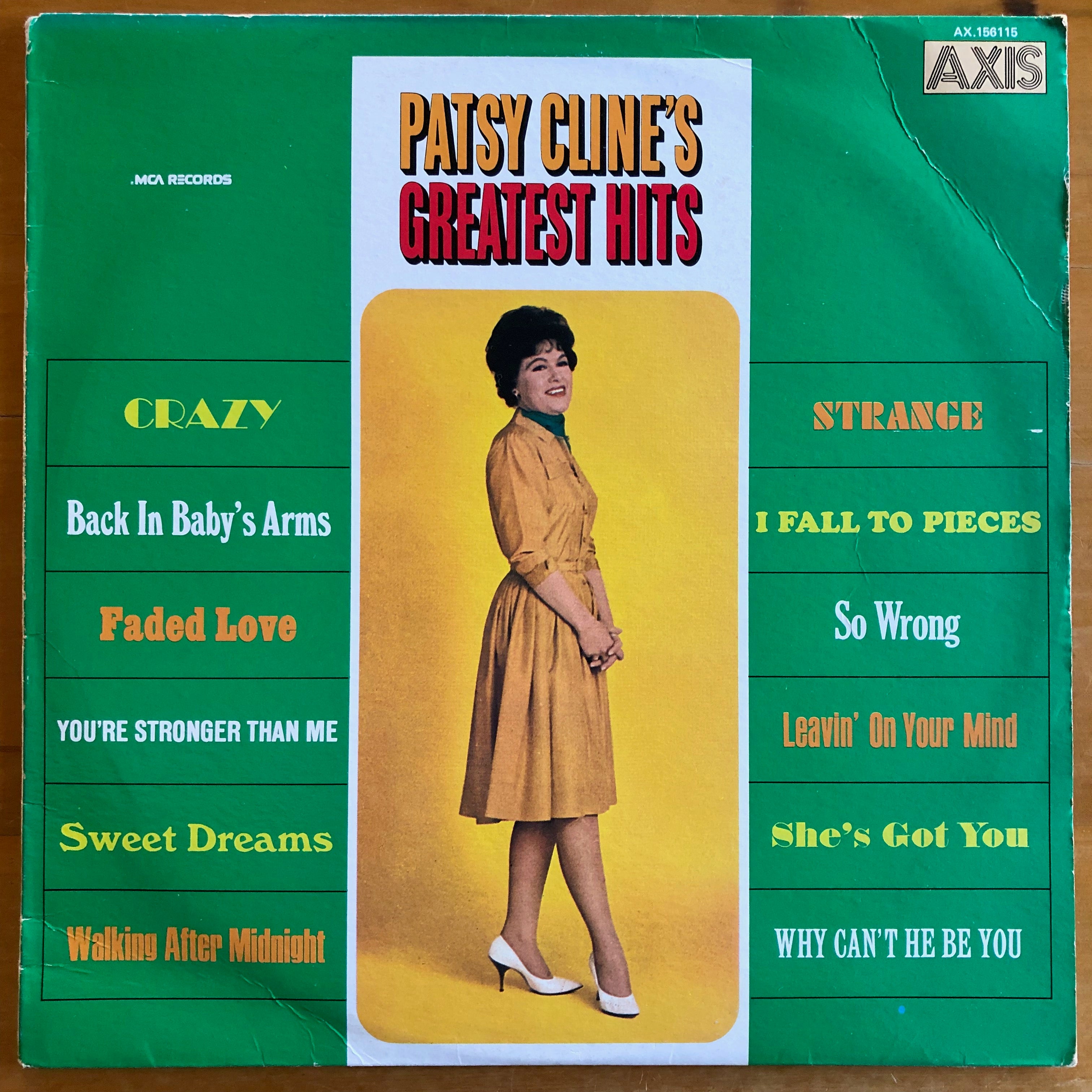 Patsy Cline - Patsy Cline's Greatest Hits – Suffragette Records
