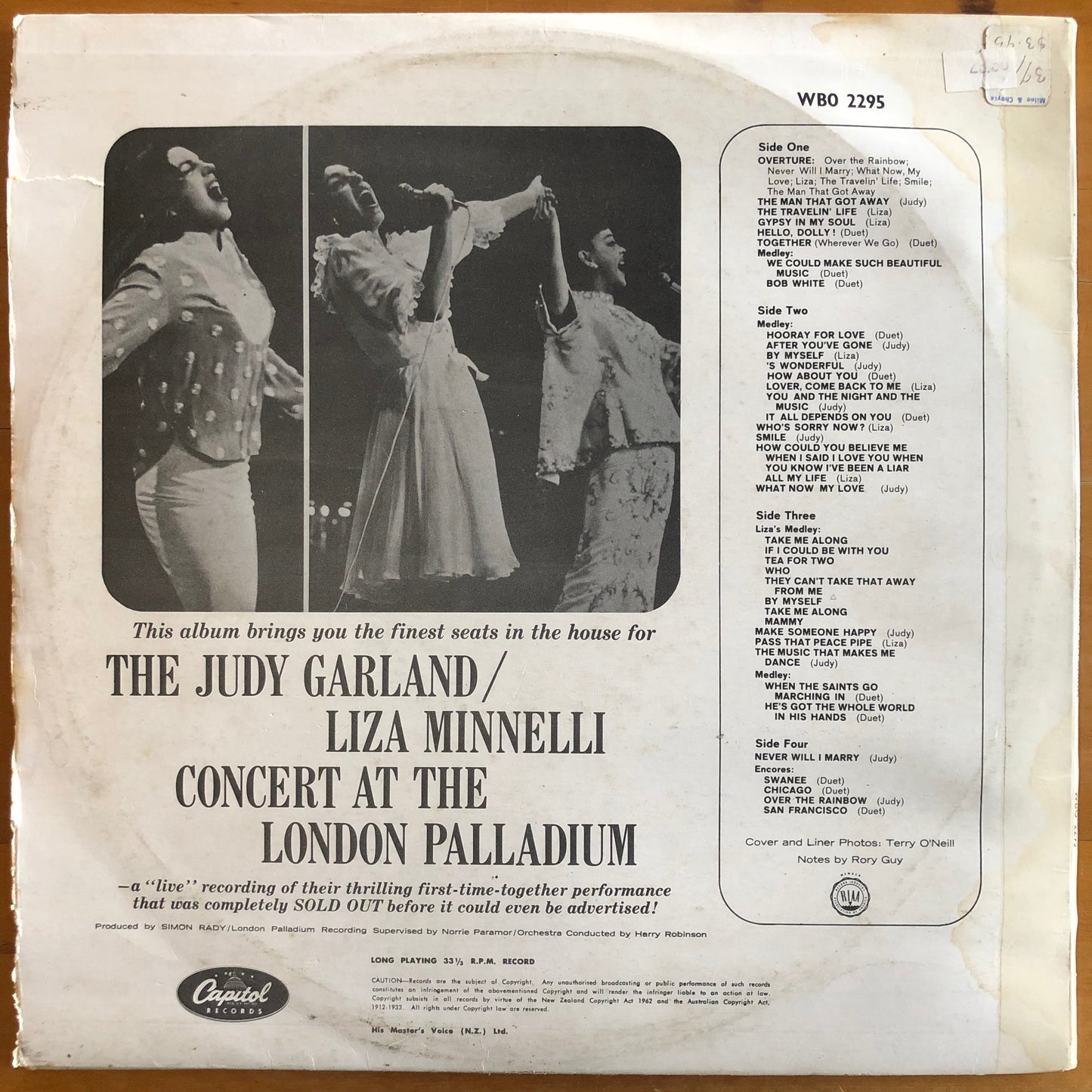 Judy Garland & Liza Minelli - Live At The London Palladium