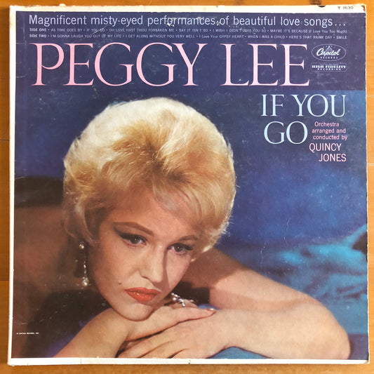 Peggy Lee - If You Go