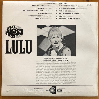 Lulu - The Most Of Lulu