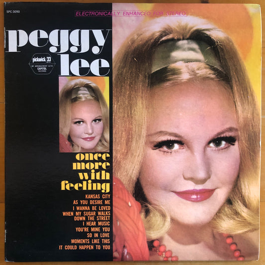 Peggy Lee - Once More With Feeling