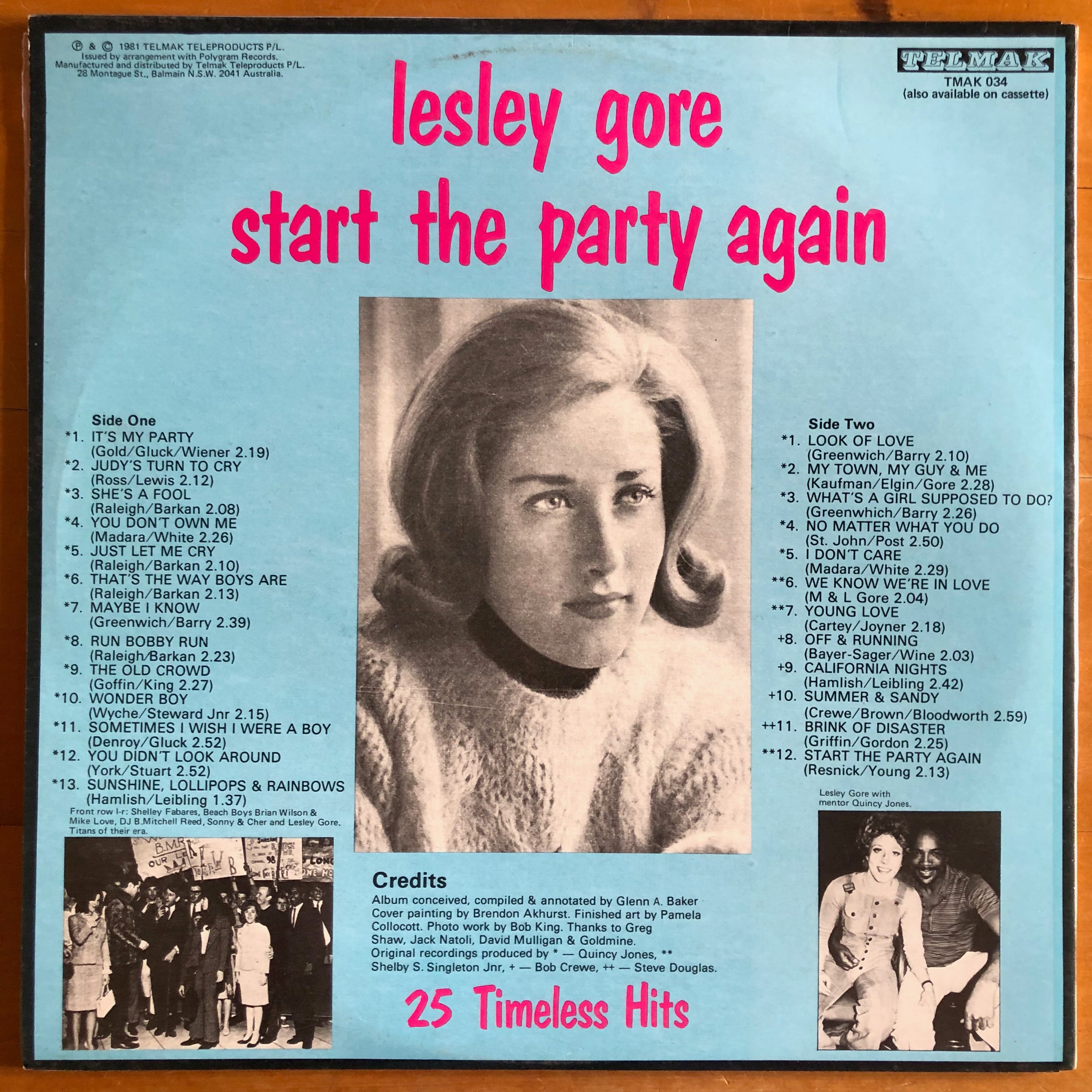 Lesley Gore - It's My Party - 洋楽