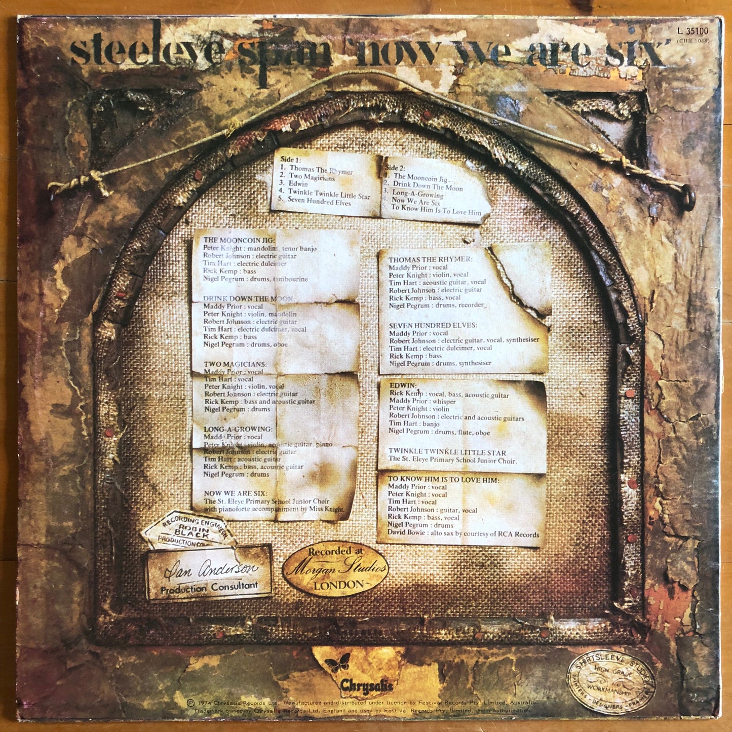 Steeleye Span - Now We Are Six