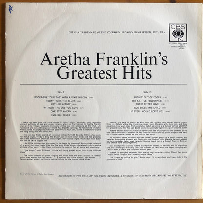 Aretha Franklin - Aretha Franklin's Greatest Hits