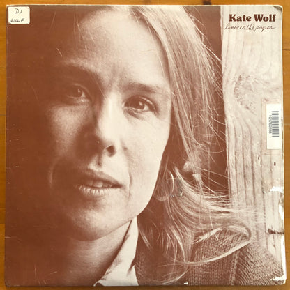 Kate Wolf - Lines On The Paper