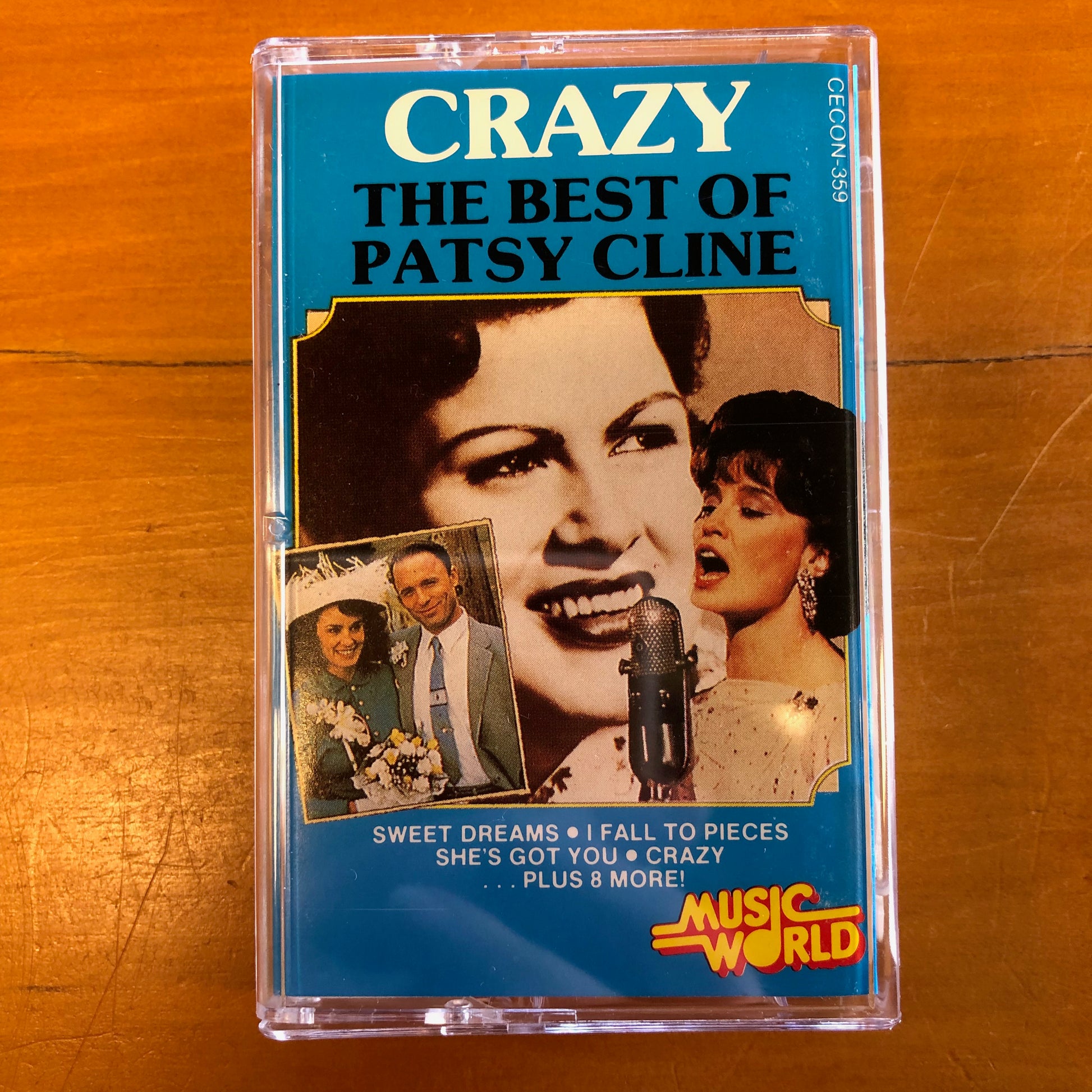 Patsy Cline - Crazy: The Best of Patsy Cline (cassette) – Suffragette ...