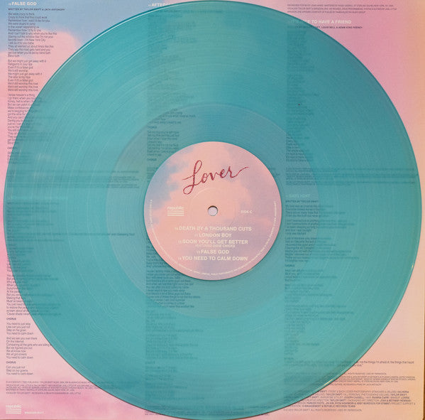 Swift Taylor Lover (vinyl Pink & Blue) LP