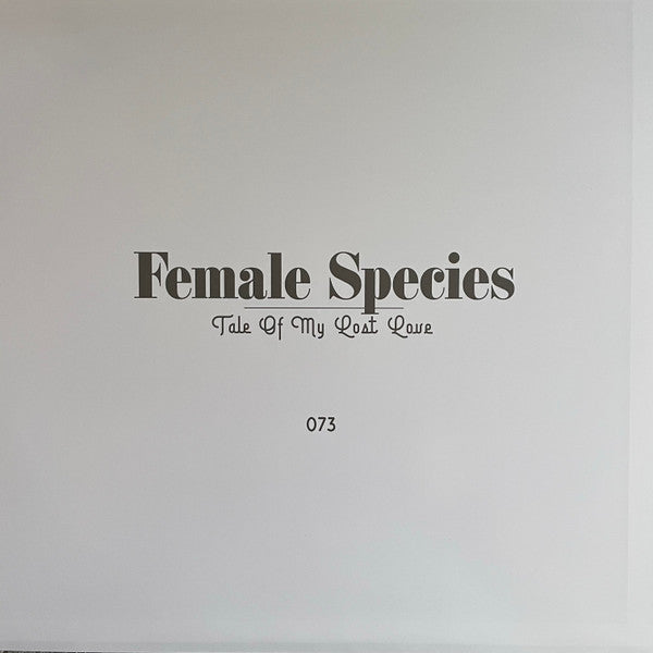 Female Species - Tale Of My Lost Love (moonshine silver)