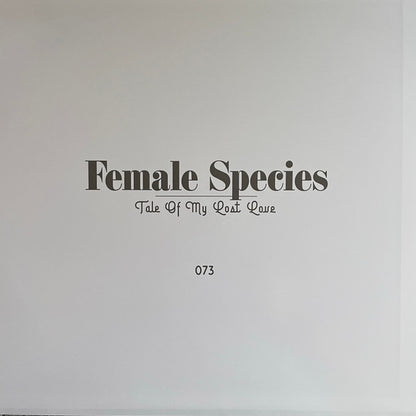 Female Species - Tale Of My Lost Love (moonshine silver)