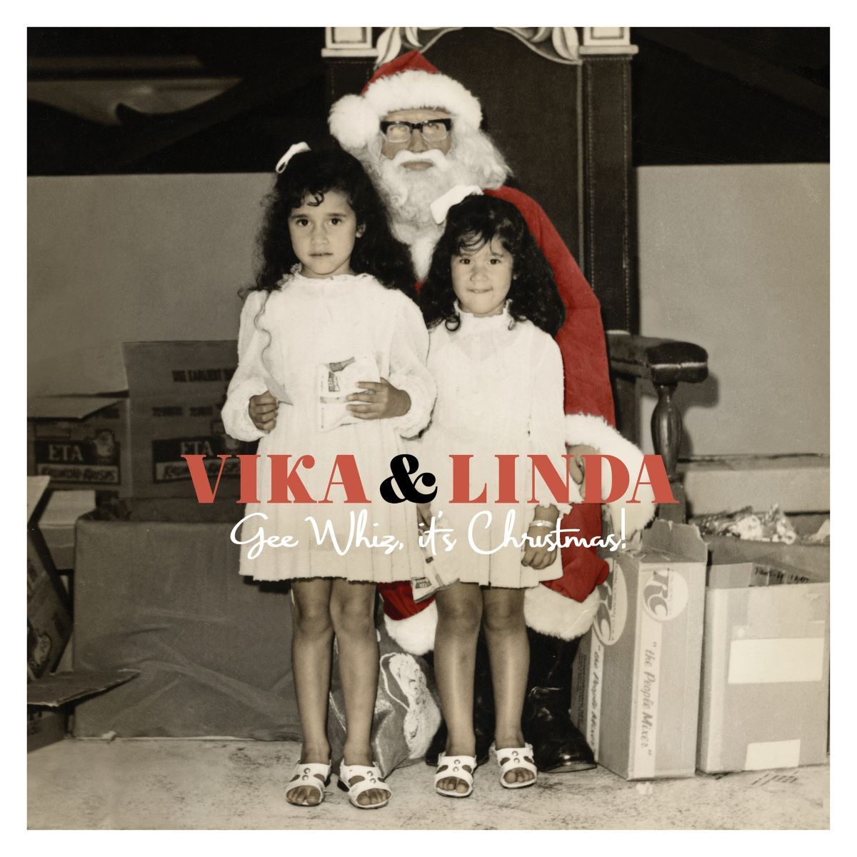Vika & Linda - Gee Whiz, It's Christmas! (White vinyl)
