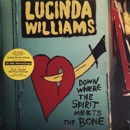 Lucinda Williams - Down Here Where The Spirit Meets The Bone (3xLP)