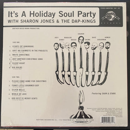 Sharon Jones & the Dap-Kings - It's A Holiday Soul Party (Candy Cane Vinyl)